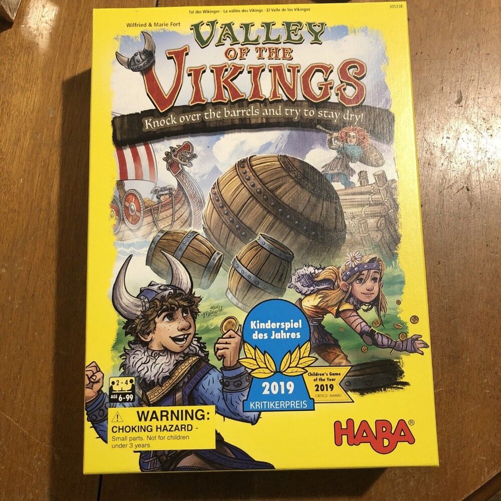 Valley Of The Vikings Board Game Haba